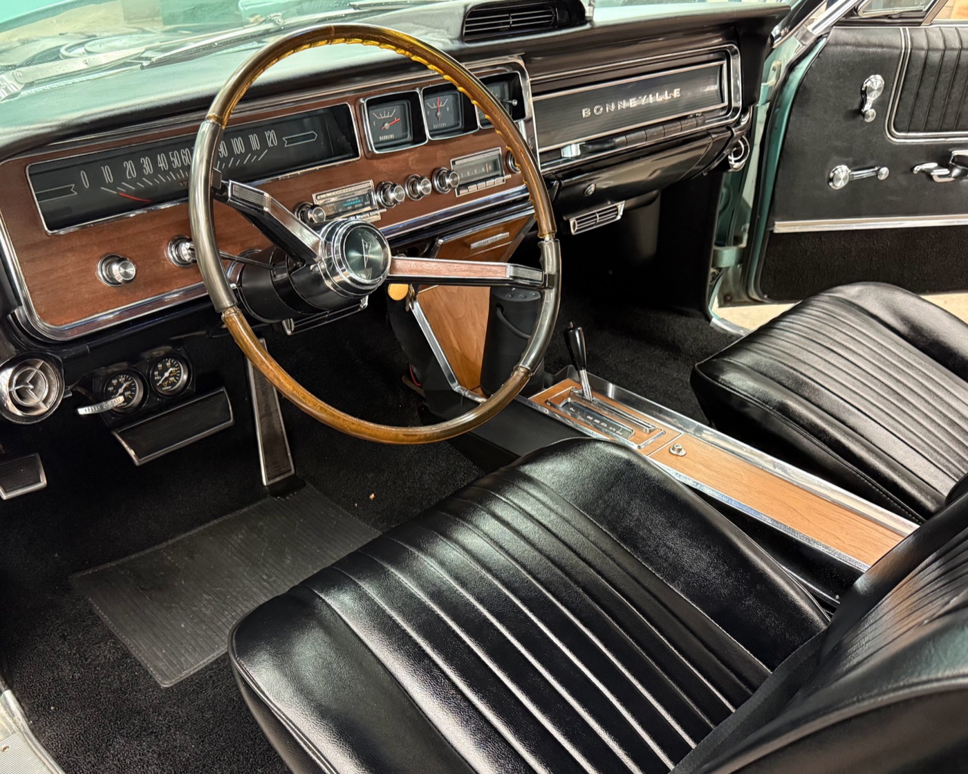 Detailed vehicle interior